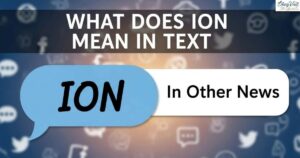 Ion Mean in Text