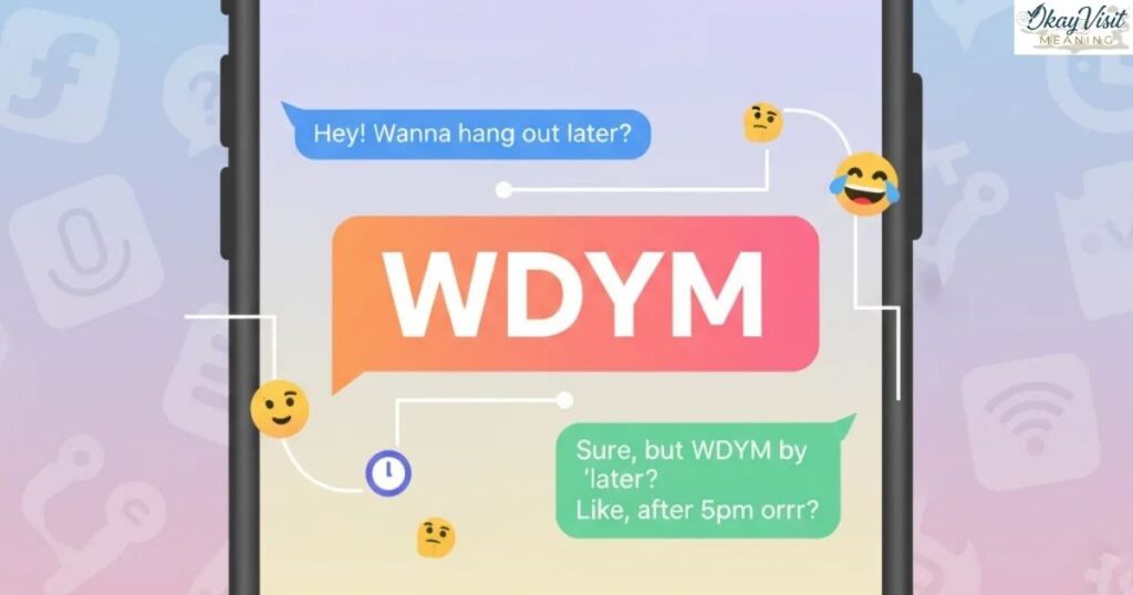 Examples of WDYM in Conversations