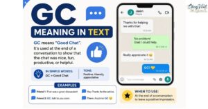 GC Meaning in Text